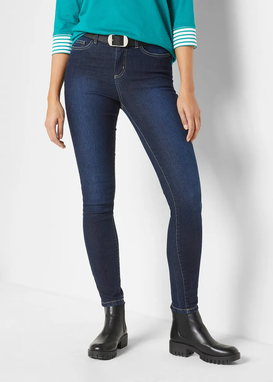 Skinny Jeans Mid Waist, Stretch