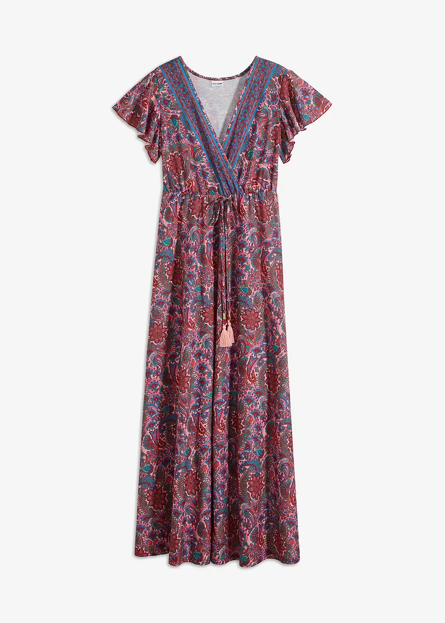 bedrucktes Maxikleid