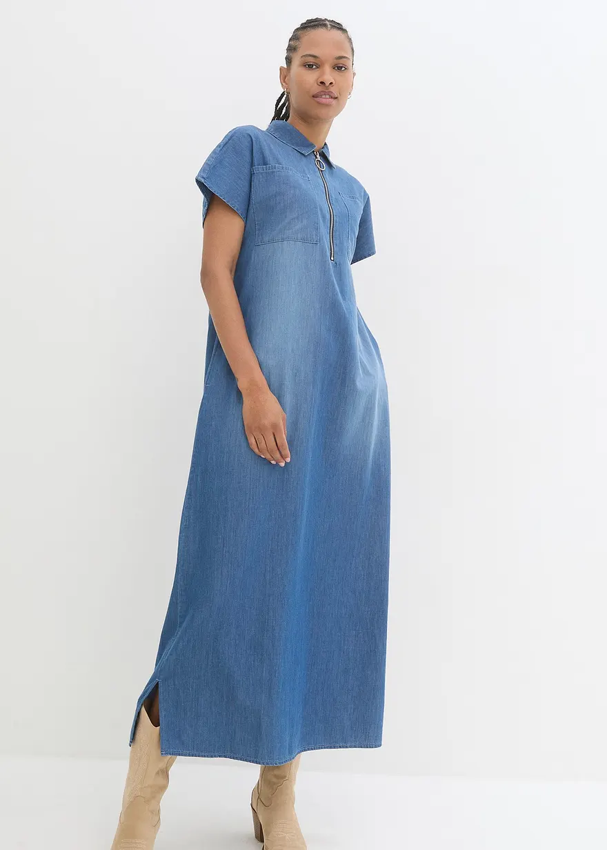 Maxi-Jeanskleid