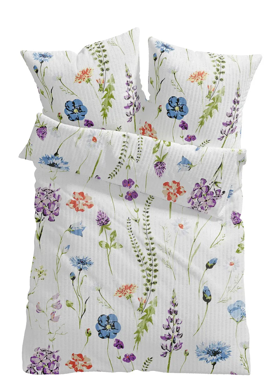 Bettwäsche mit Blumen