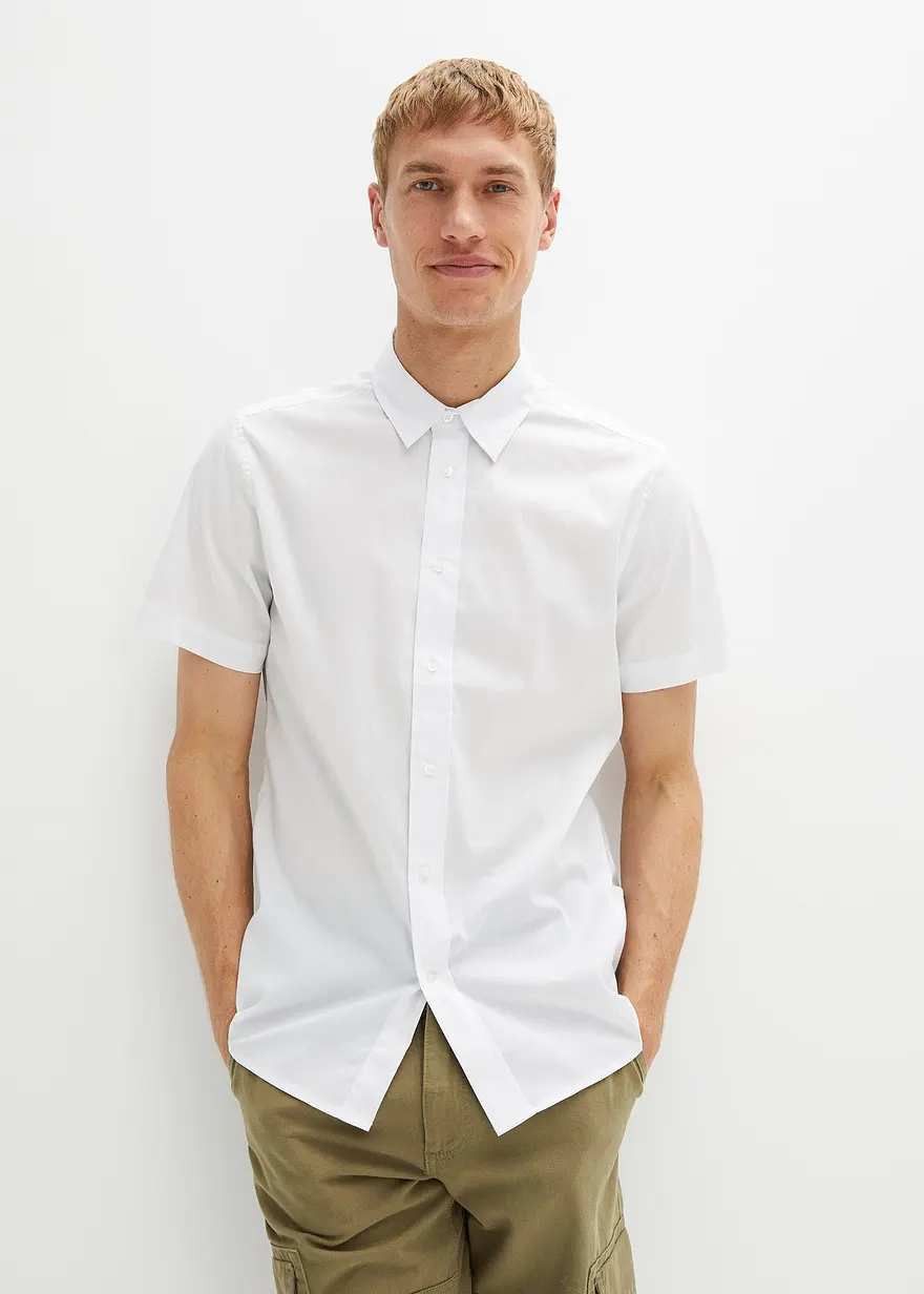 Kurzarmhemd, Slim Fit
