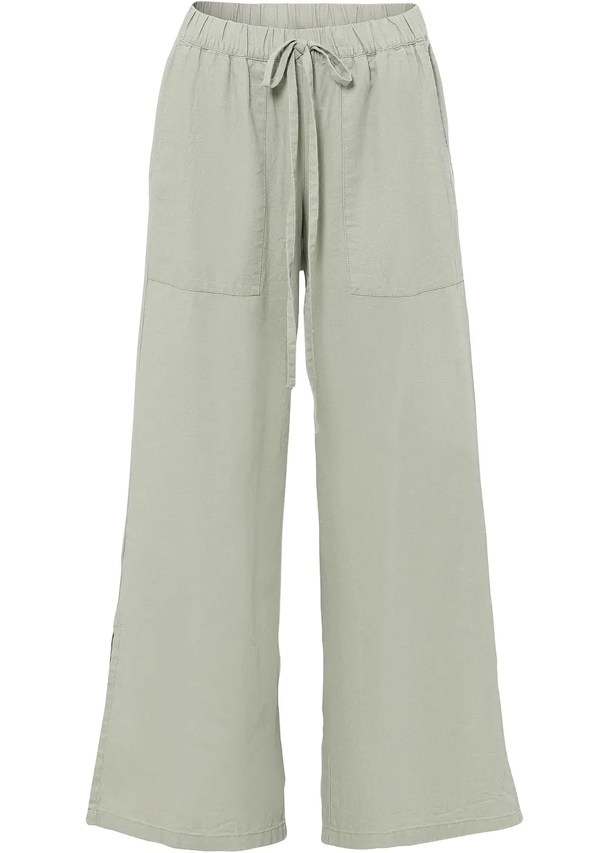 Marlenehose aus Leinen