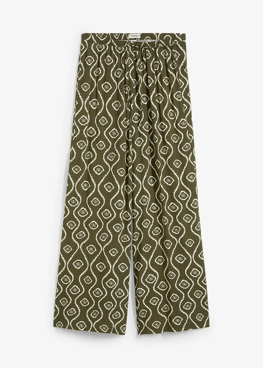 Schlupfhose aus fließender Viskose