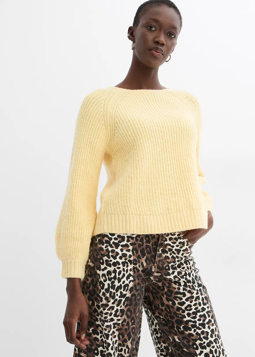 Wendestrickjacke mit Schleifen