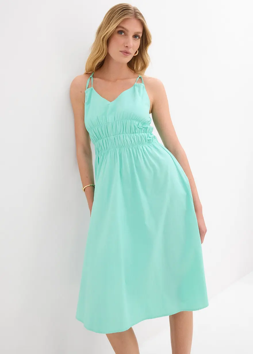 Trägerkleid aus reiner Bio-Baumwolle