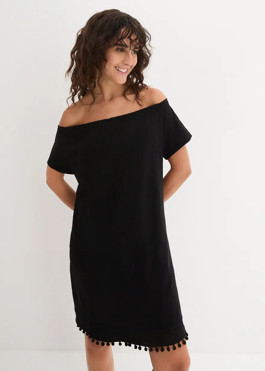 Jersey-Carmenkleid