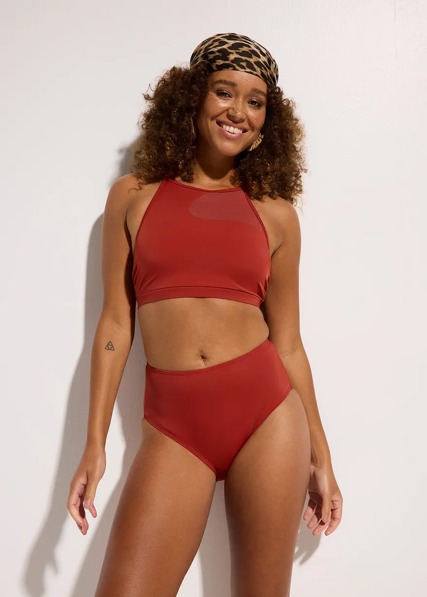 Bustier Bikini (2-tlg.Set) aus recyceltem Polyamid