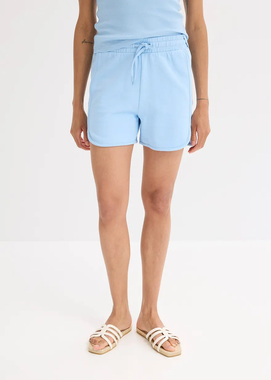 Sweat-Shorts aus reiner Bio-Baumwolle