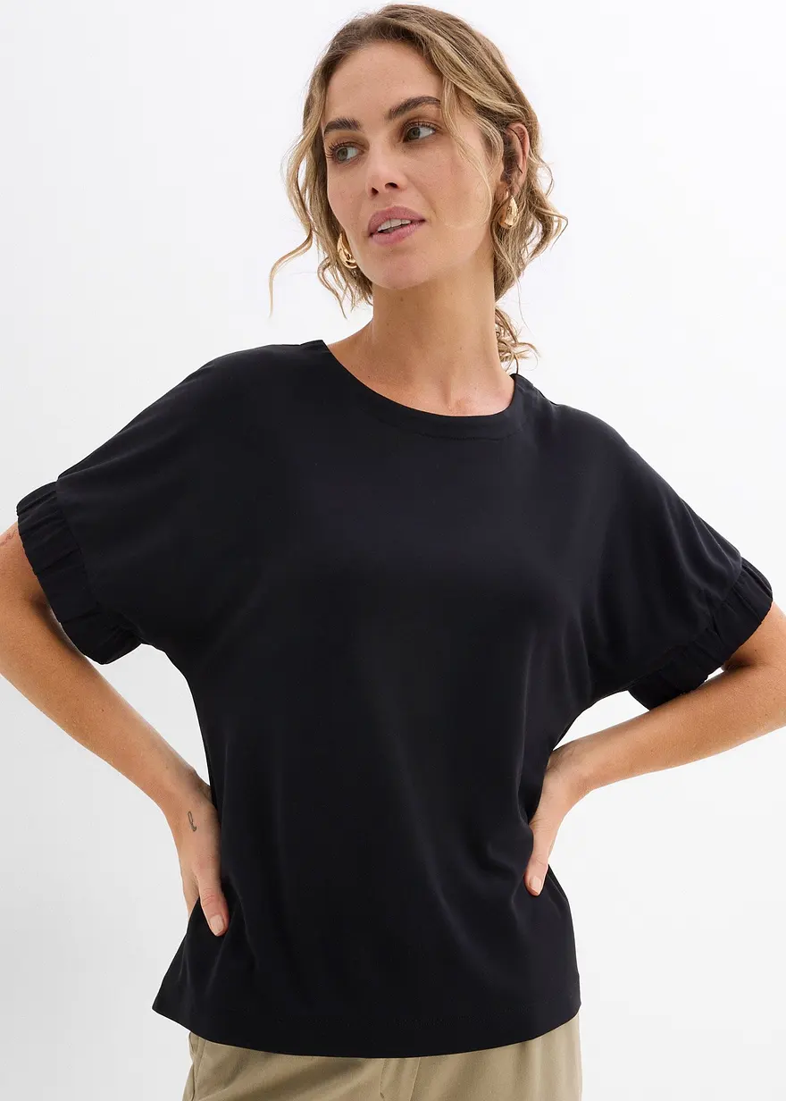 Shirt aus softem Viskose-Mix