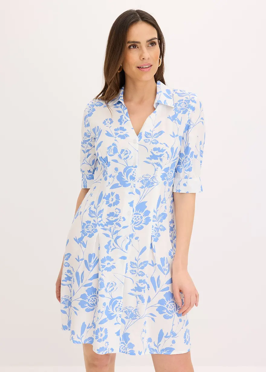 Viskose Blusenkleid