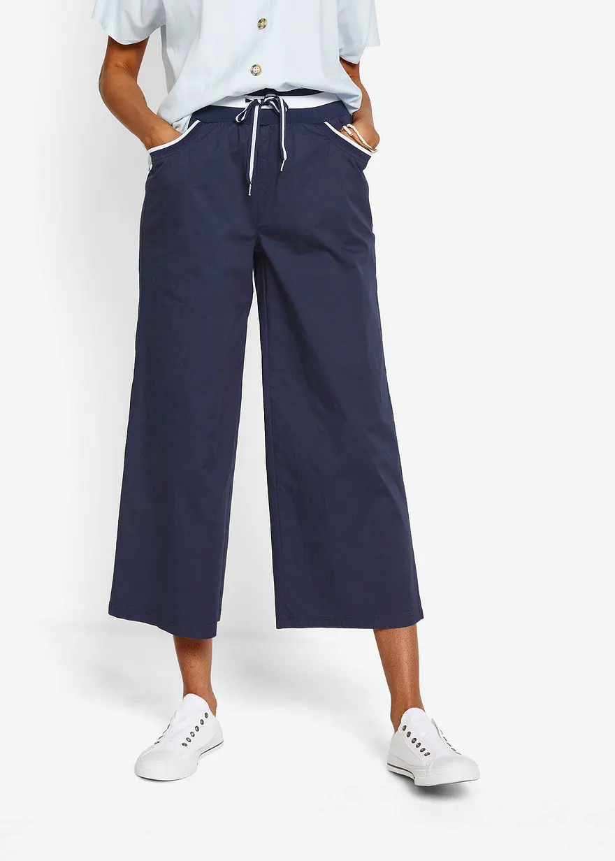 Baumwoll Papertouch- Culotte mit Bequembund
