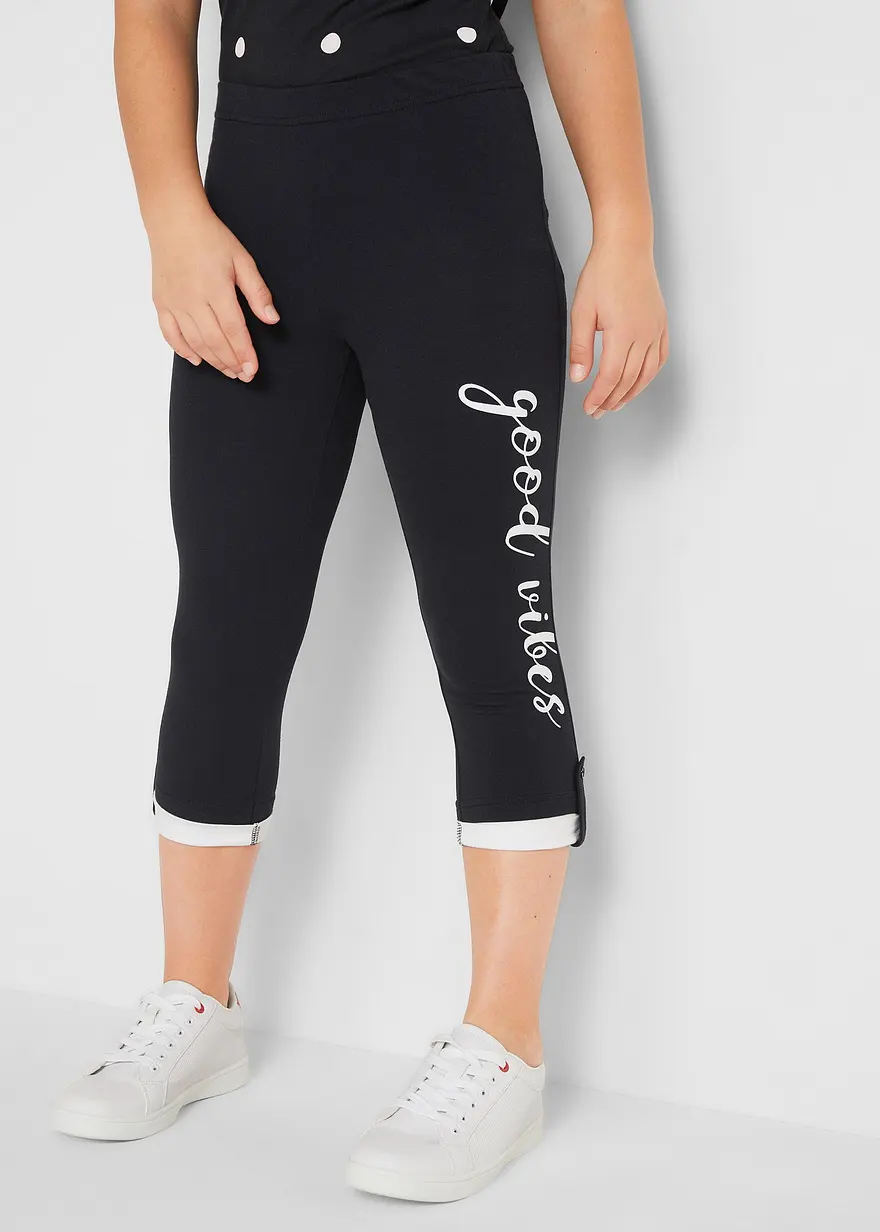 ¾ Leggings mit Bio-Baumwolle