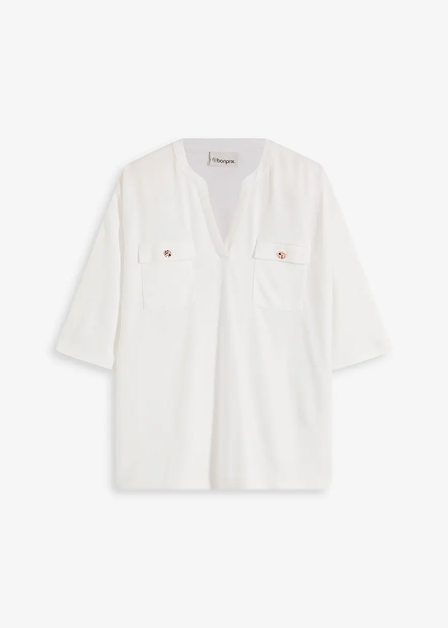 Viskose Shirt-Tunika