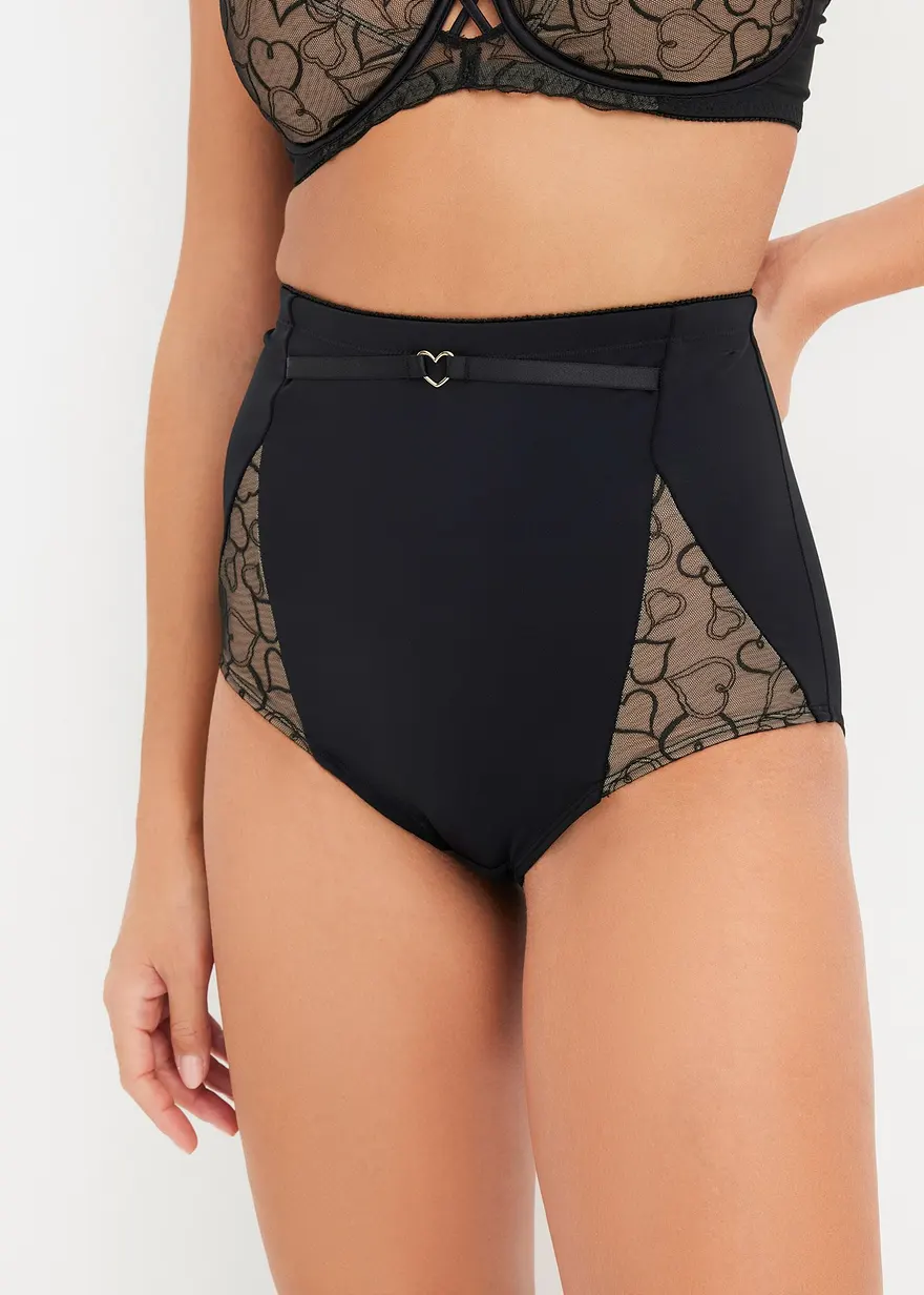 Shape Panty mit Stickerei und mittlerer Formkraft