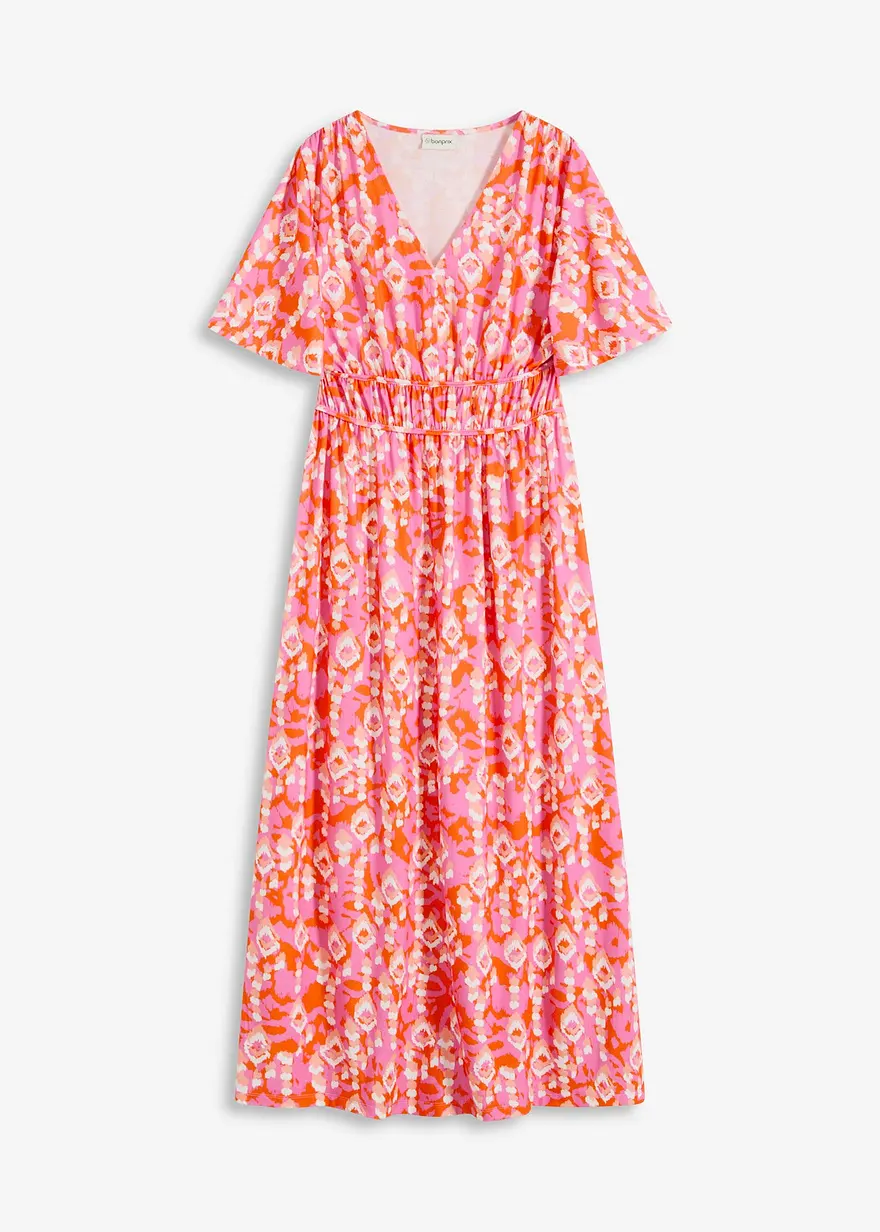 bedrucktes Maxikleid