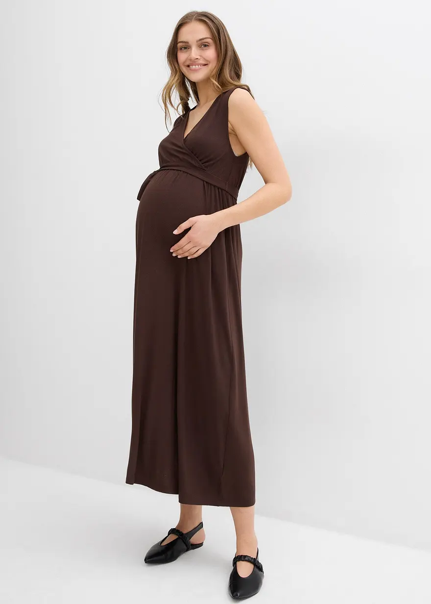 2-in-1 Umstands-Maxikleid mit diskreter Stillfunktion