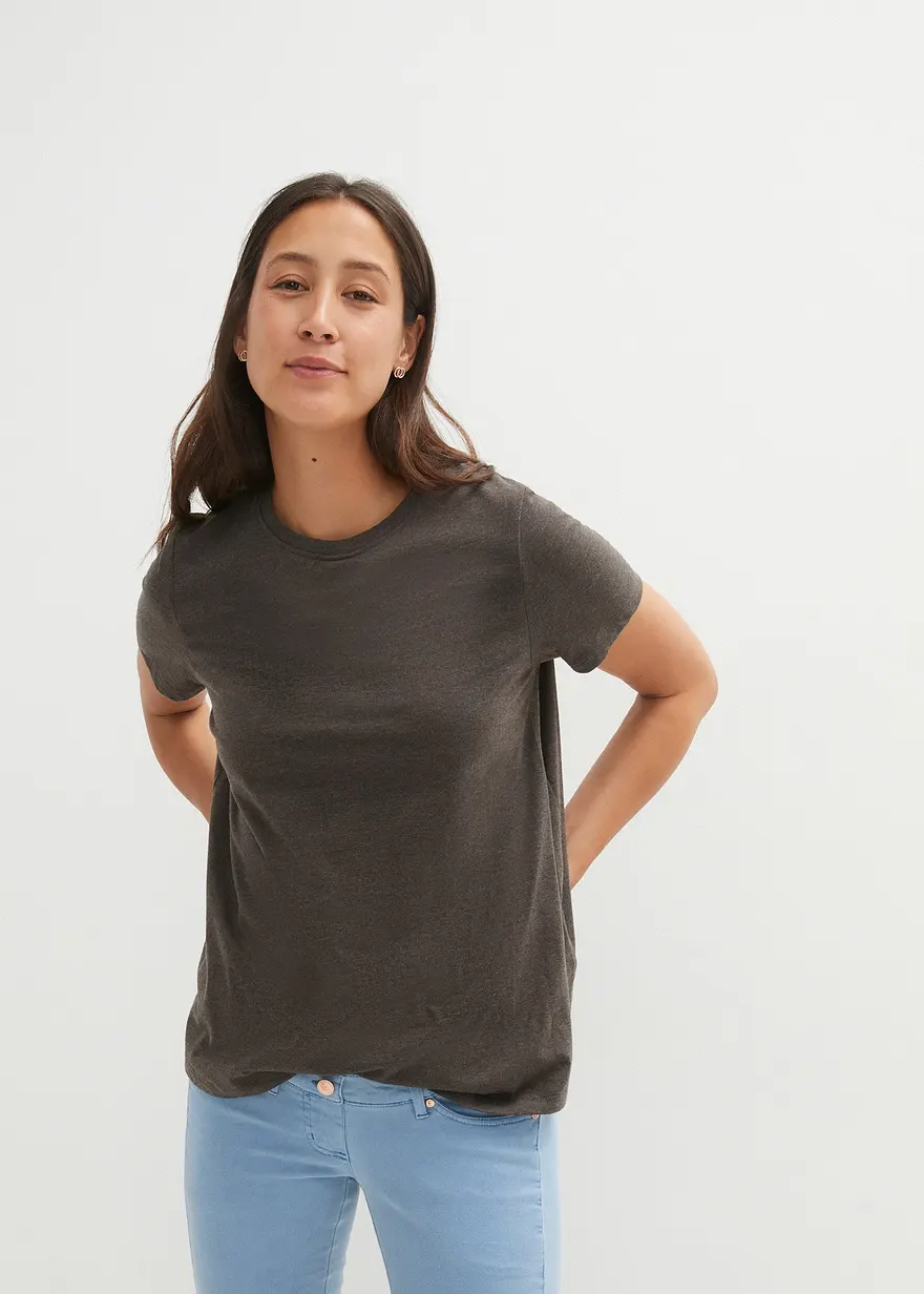 2-in-1 Umstands- und Stillshirts aus Bio-Baumwolle (2er-Pack)