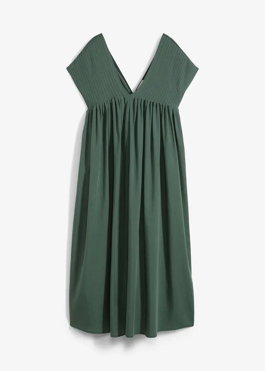 Kaftan-Kleid aus fließendem Lyocell