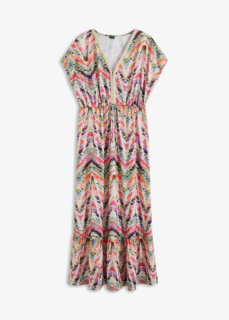 bedrucktes Maxikleid
