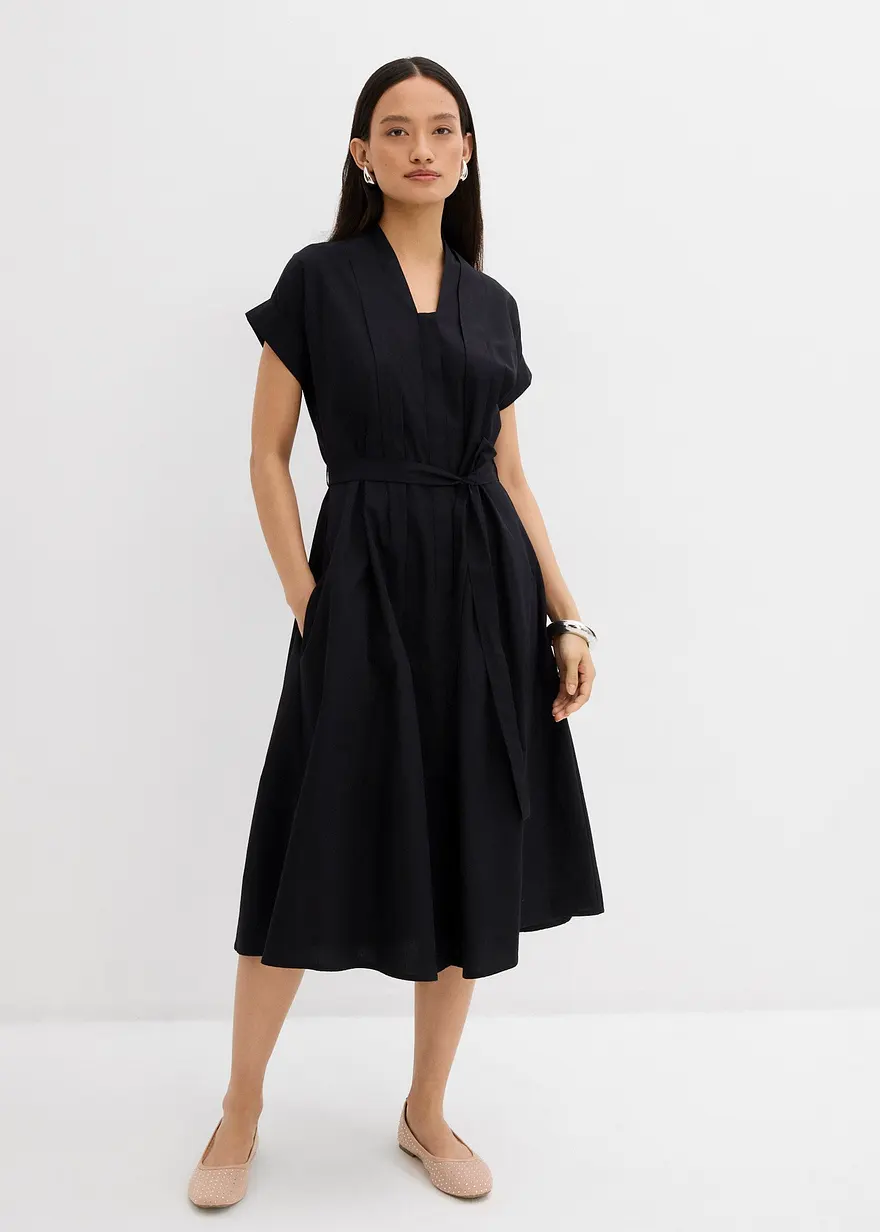 Ausgestelltes Kaftan-Kleid