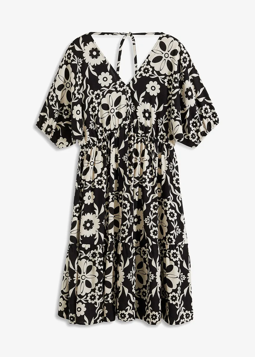 Kleid aus fließender Viskose