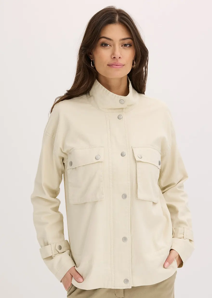Blouson aus reiner Baumwolle