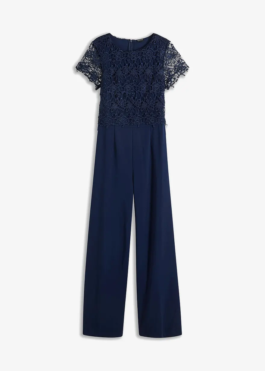 Jumpsuit mit Spitze