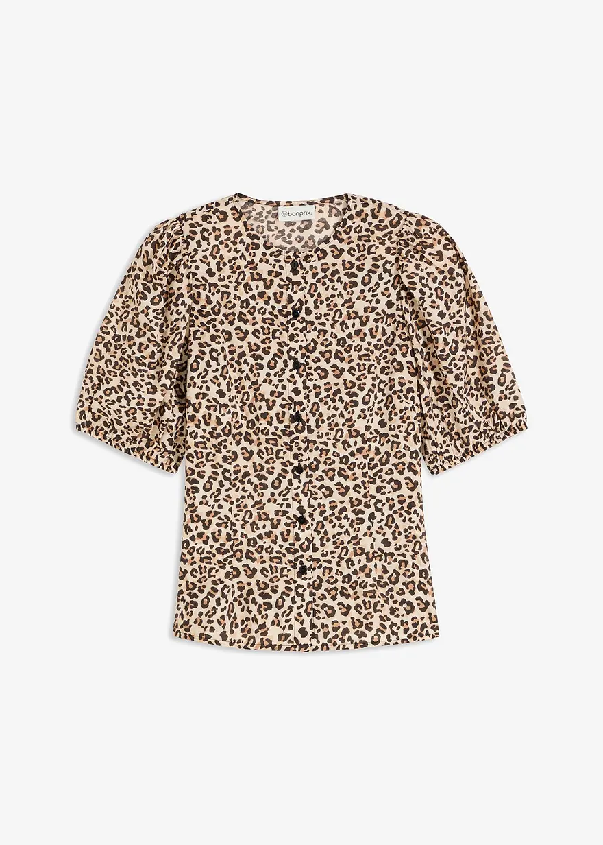 bedruckte Bluse
