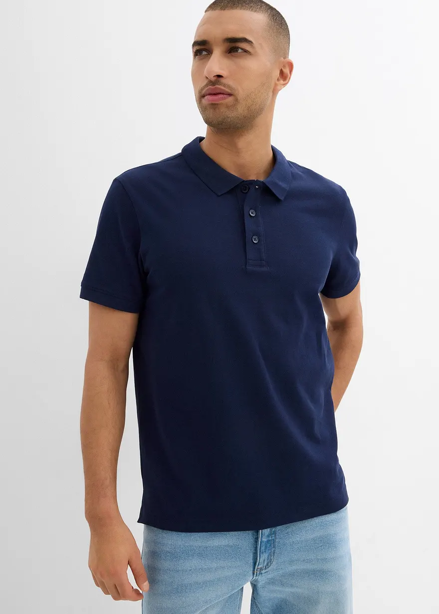 Piqué-Poloshirt (2er Pack) aus reiner Bio-Baumwolle