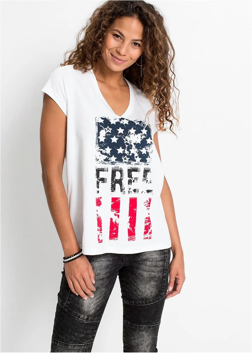 T-Shirt aus reiner Baumwolle