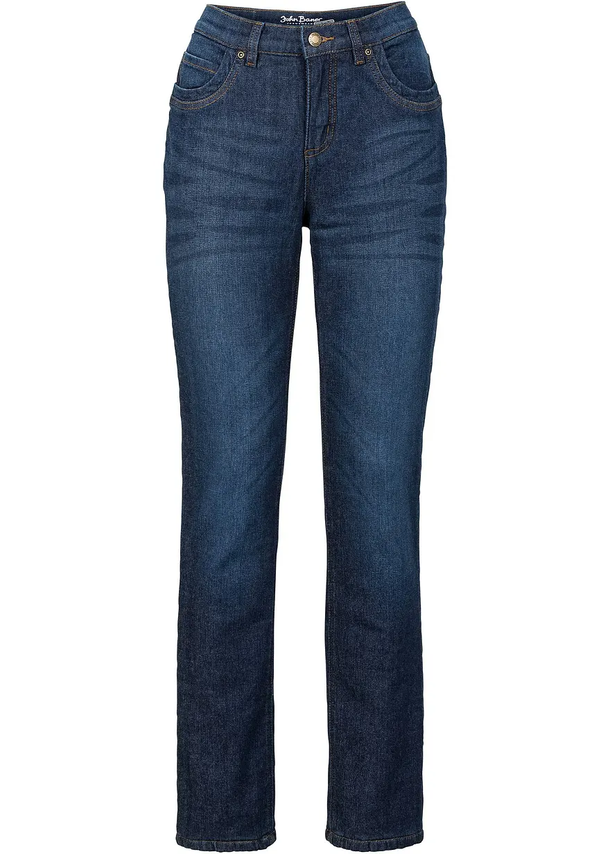 Straight-Jeans High Waist, Thermo