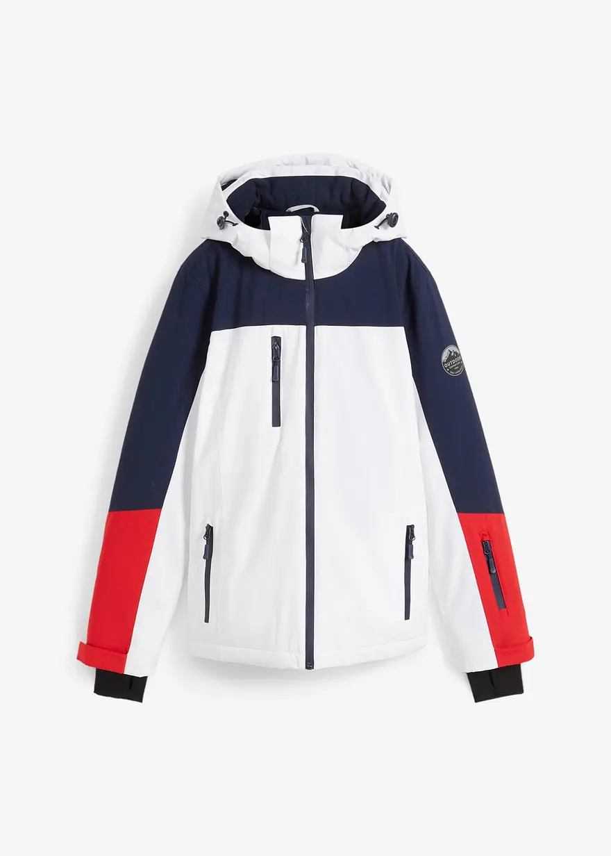 wasserdichte Ski Funktions-Jacke mit Belüftungsschlitzen