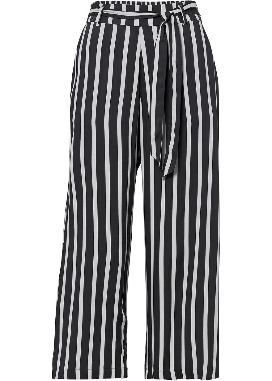 Palazzo-Hose mit hohem Bund