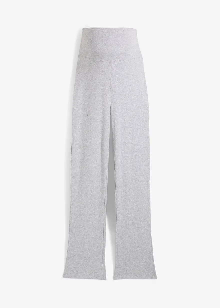2-in-1 Umstandshose aus Jersey für die Schwangerschaft und danach, Straight