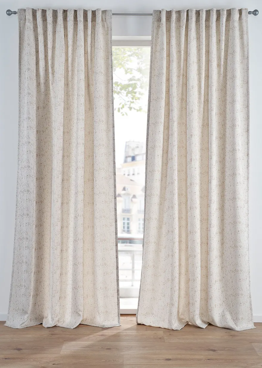Jacquard Vorhang mit Glanzeffekt (1er Pack)