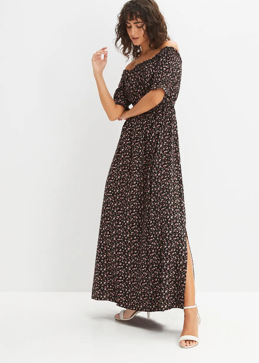 bedrucktes Maxikleid