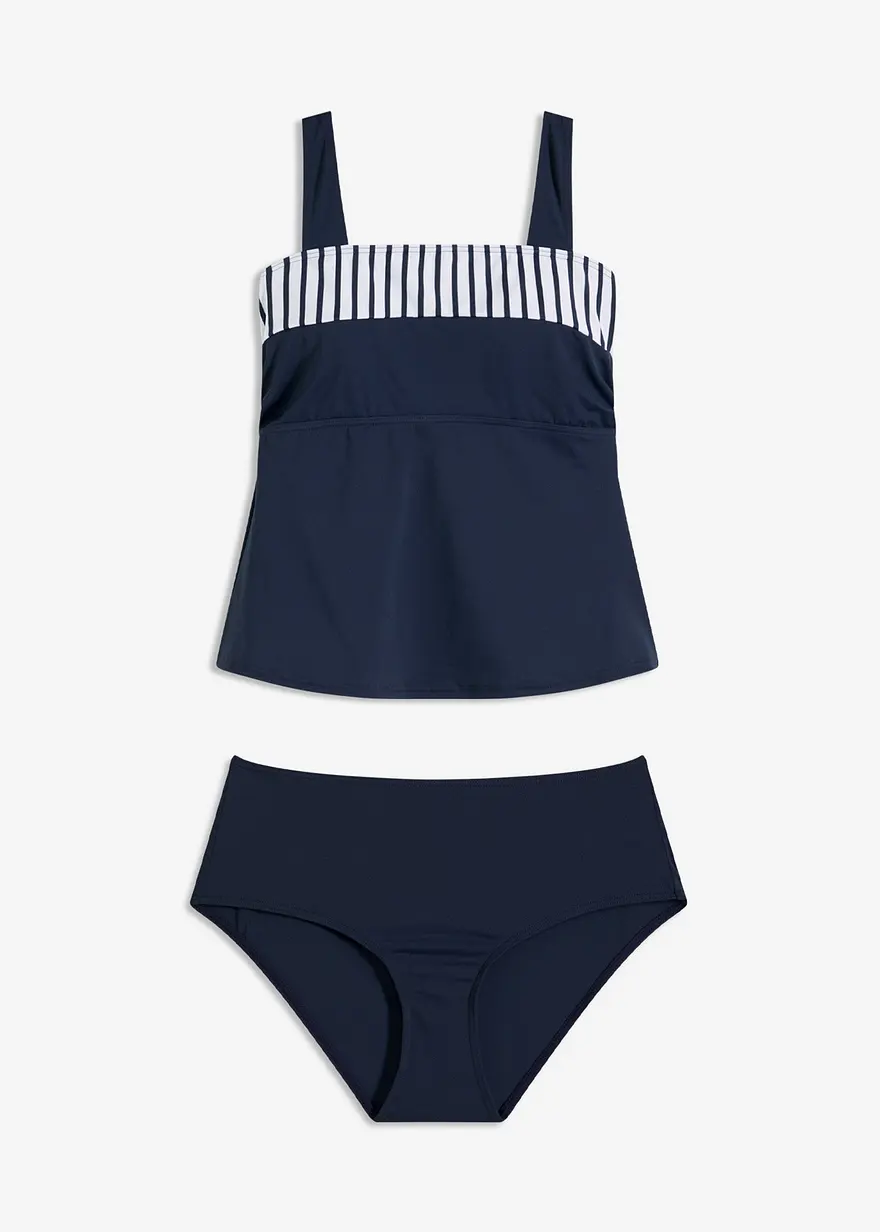 Tankini (2-tlg.Set) mit breiteren Trägern