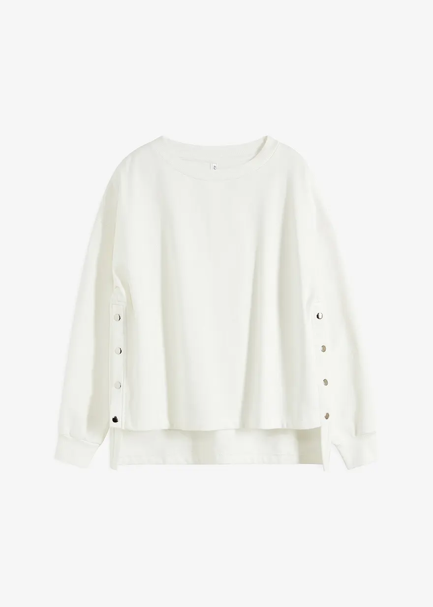 Oversize-Sweatshirt aus reiner Bio-Baumwolle