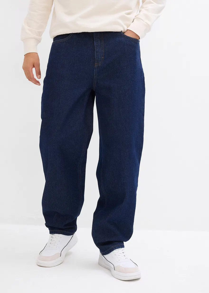 Loose Fit, Stretch-Jeans, Straight