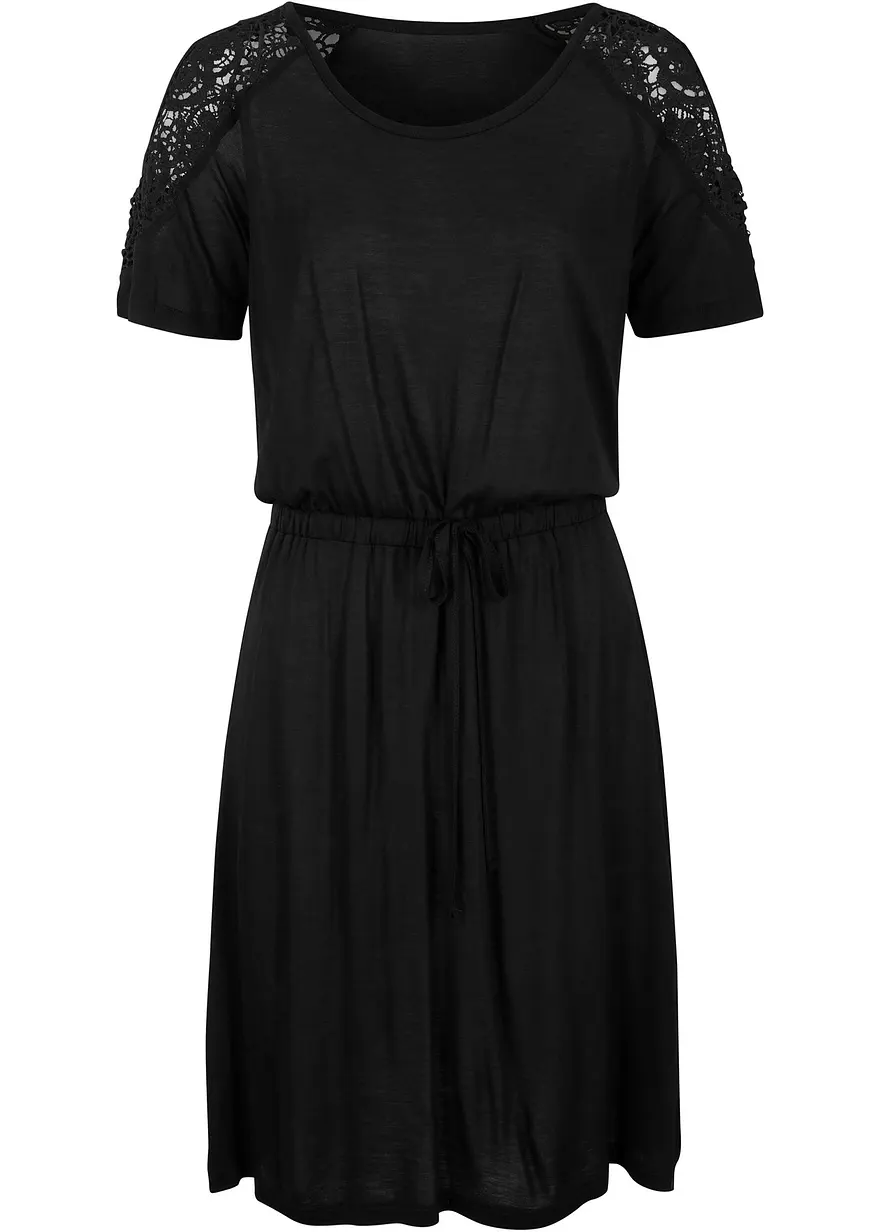 Transparentes Strandkleid aus Viskose