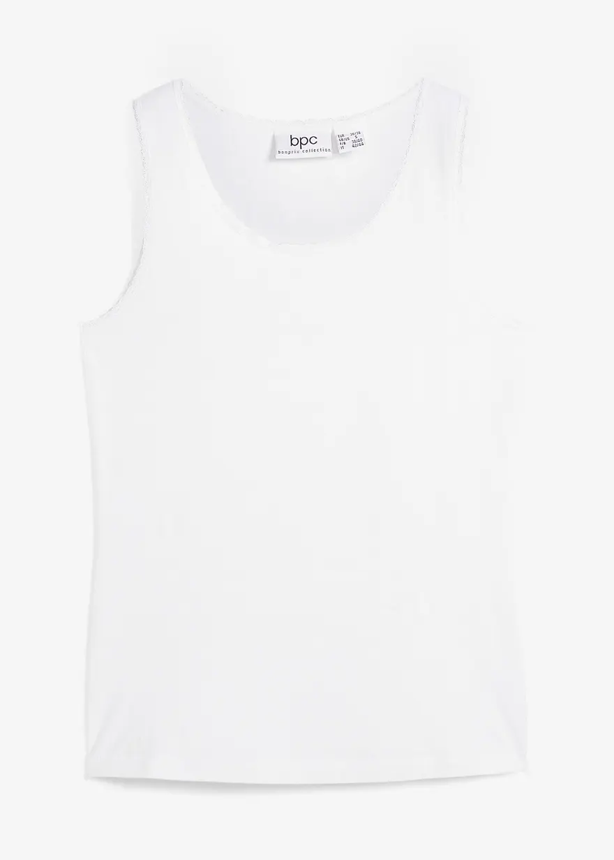 Tanktop mit reiner Bio-Baumwolle