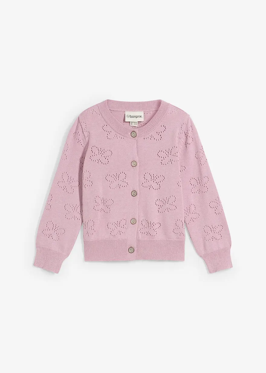 Ajour Feinstrickjacke