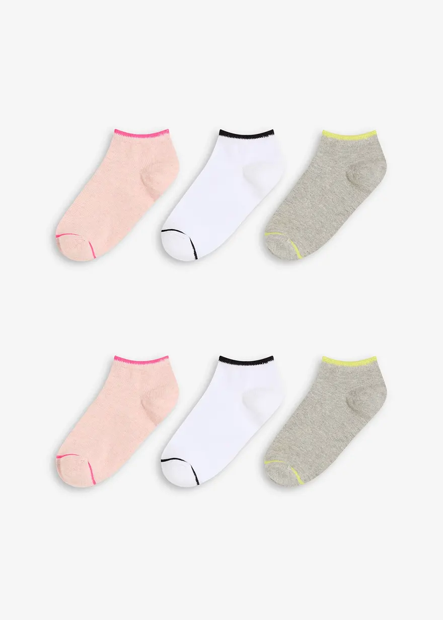 Sneakersocken mit Bio-Baumwolle (6er Pack)