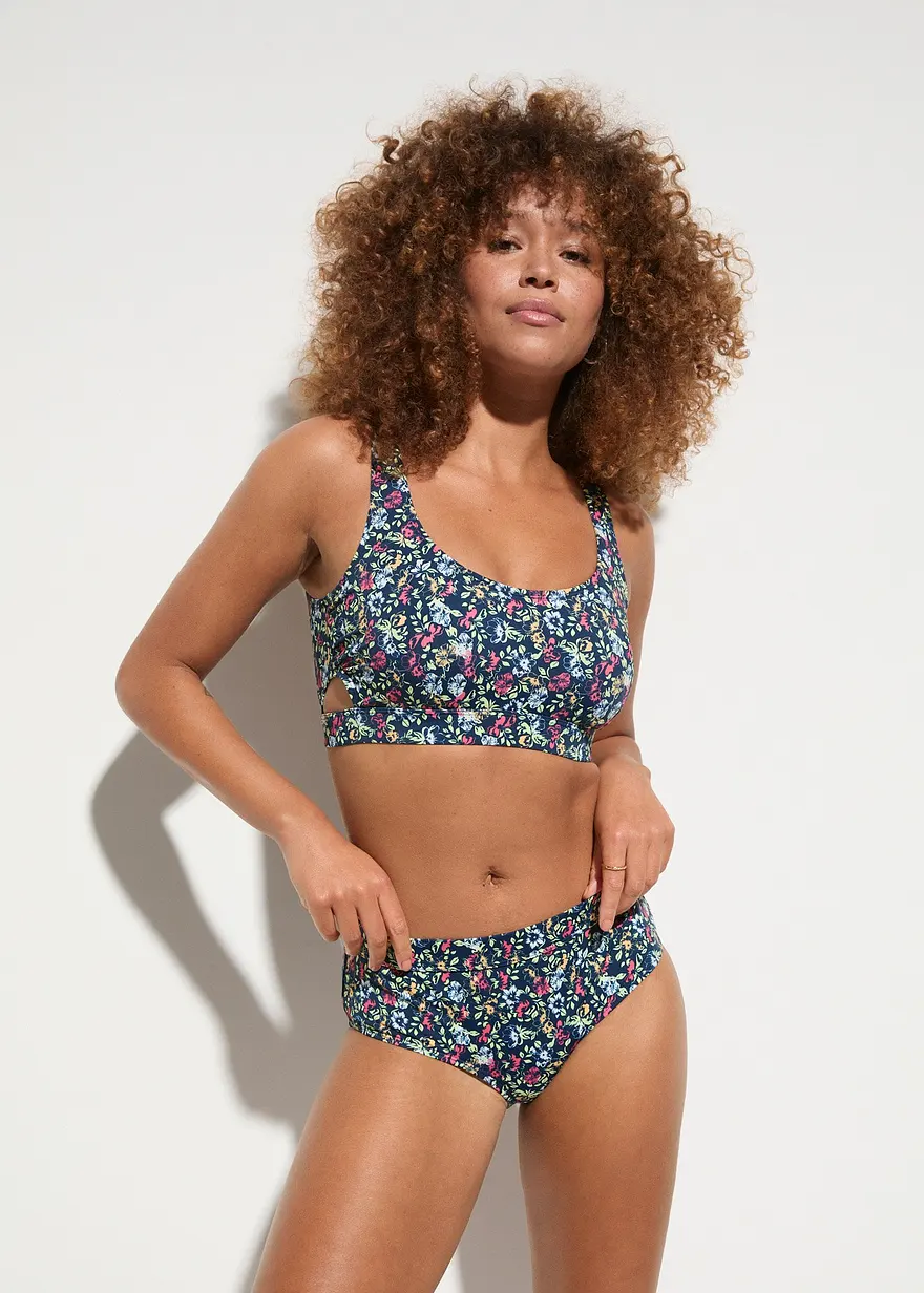 Bustier-Bikini (2-tlg.Set) mit Cut-Out