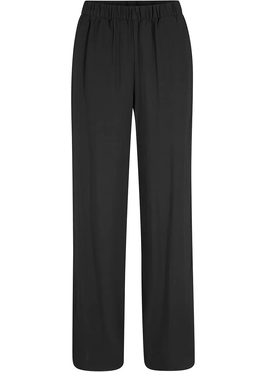 Viskose-Schlupfhose mit Bequembund