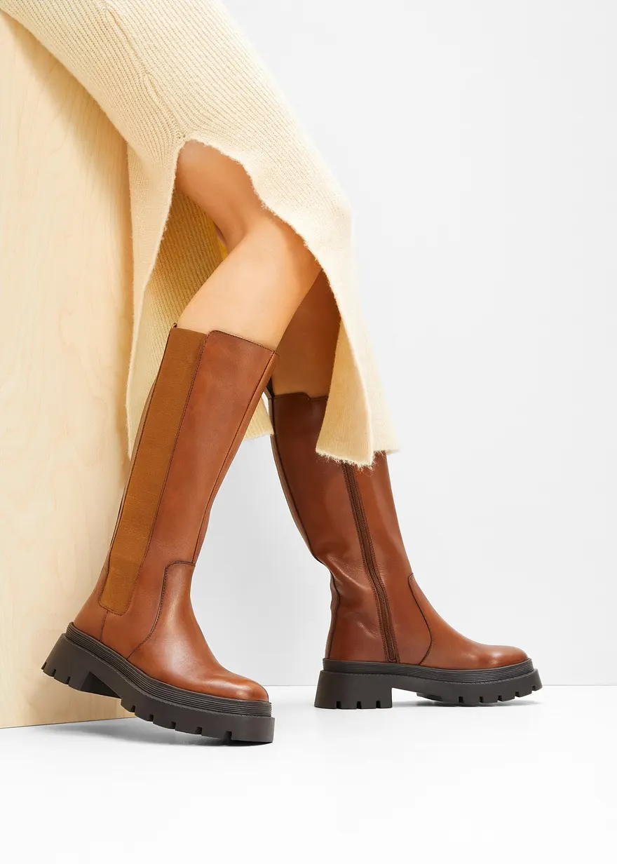 Stiefel aus Leder