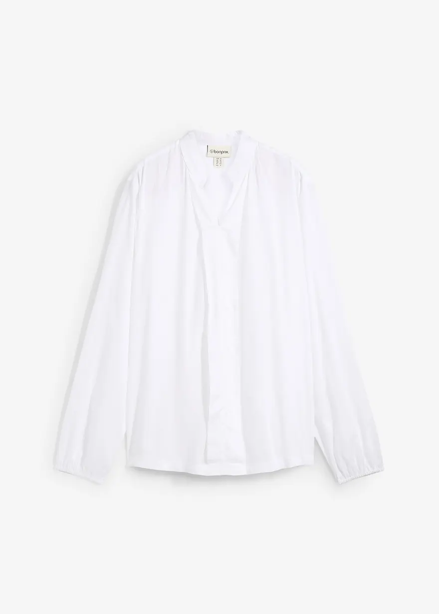 Bluse aus fließender Viskose