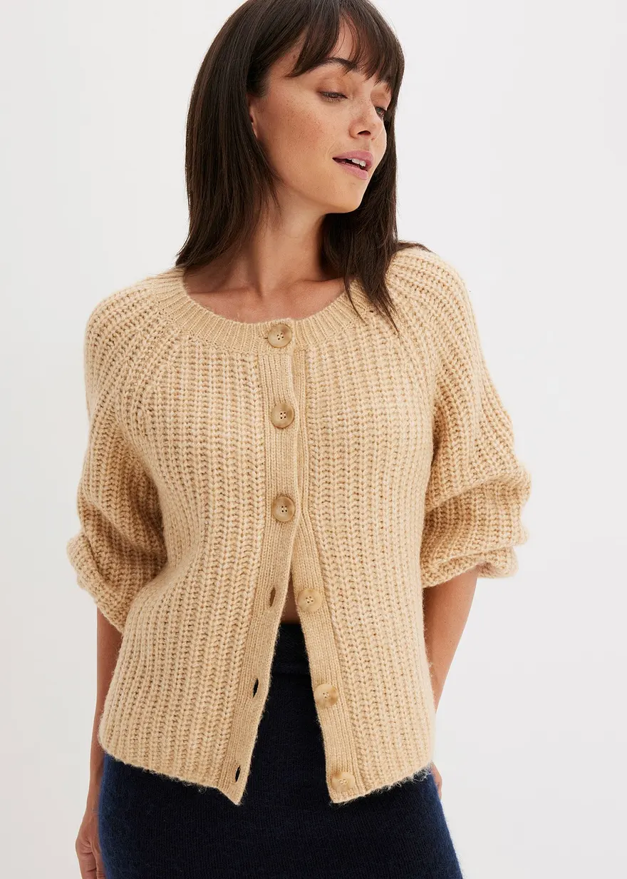 Oversize-Strickjacke