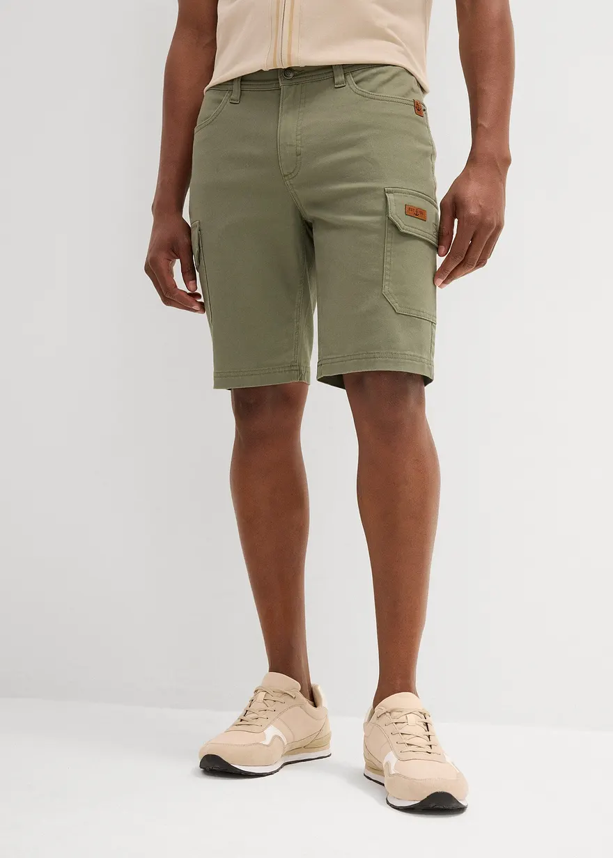 Stretch-Bermuda, Slim Fit