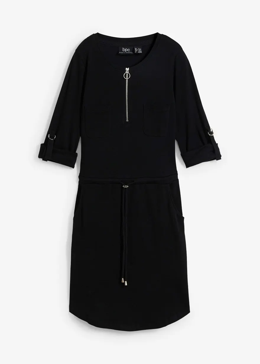 Shirtkleid aus schwerer Baumwolle